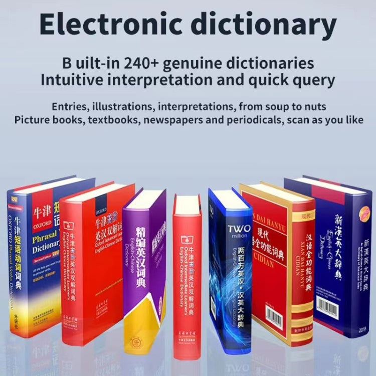 Versione internazionale Multi-lingua Fotocamera Scansione Traduzione offline Penna