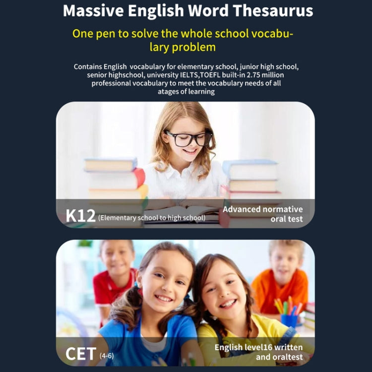 Versione internazionale Scansione multilingue Offline Traduzione simultanea intelligente Penna