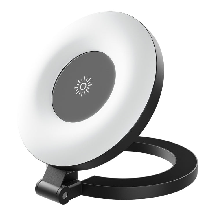 TELESIN Luce magnetica per selfie, ricaricabile, design reversibile, luce di riempimento, P5-BGD-01