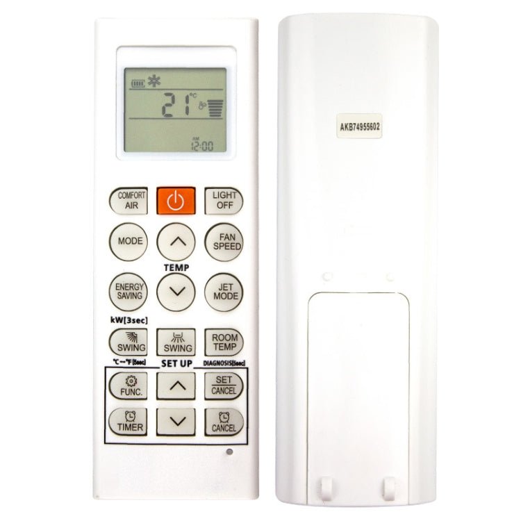 Per LG Air Conditioner AKB74955602 / AKB74955604 Telecomando inglese Parti di ricambio, AKB74955602