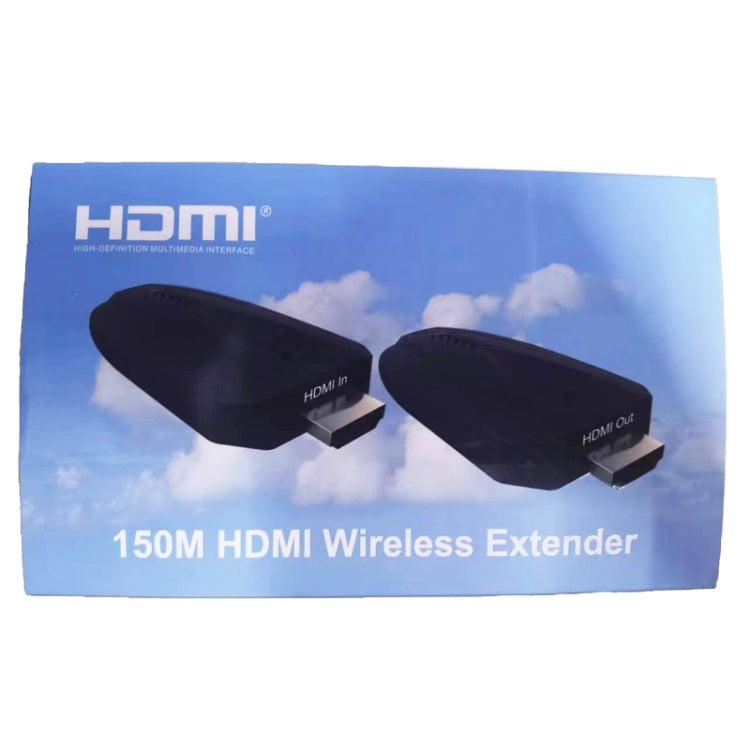 Extender wireless HDMI 150m 1080P attraverso la parete, trasmettitore + ricevitore, 150m