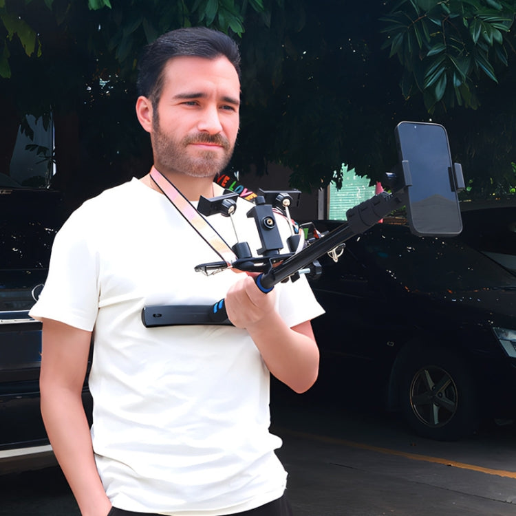 Esterni Camminare Esteso Palmare Live Stand Retrattile Selfie Stick