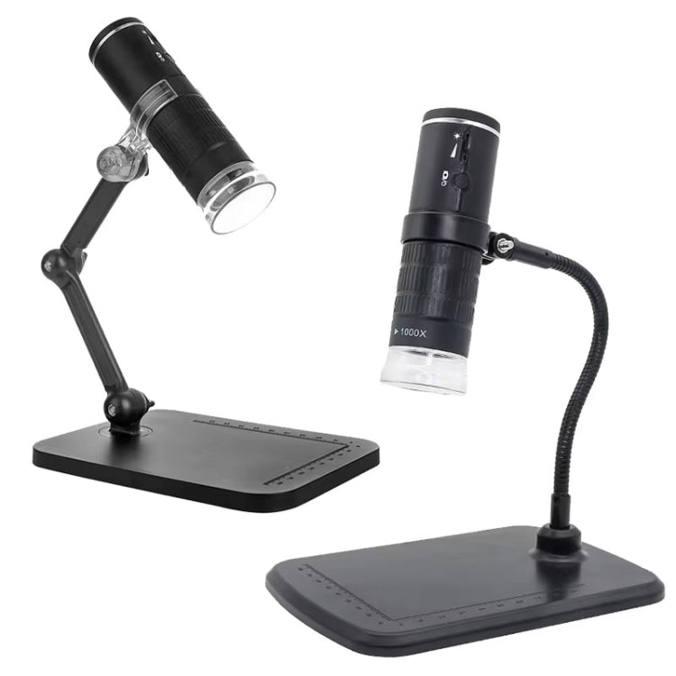Microscopio elettronico digitale WiFi HD 1000x, Folding Type, Snake Tube Type