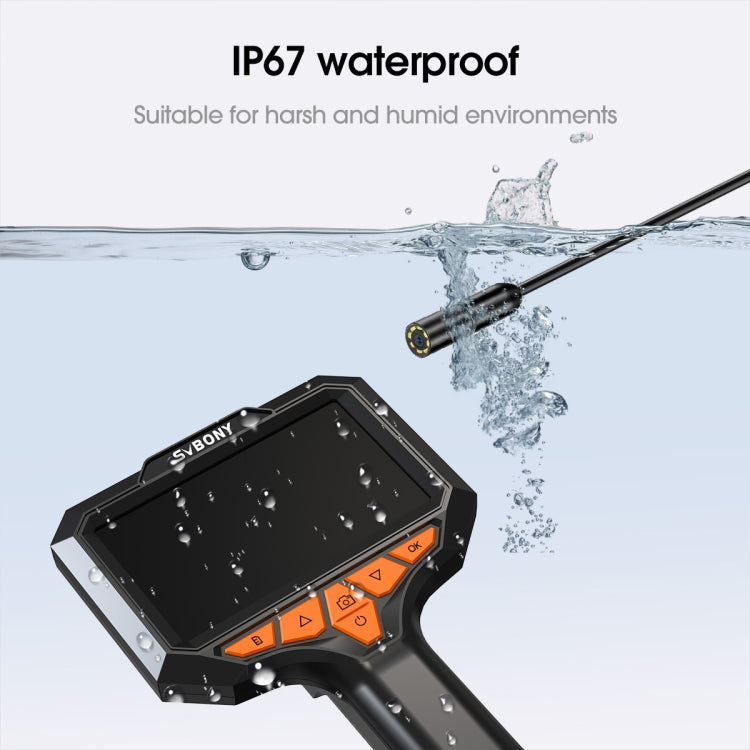 SVBONY SM501 Boroscopio industriale 2 Megapixel HD 4,3 pollici Sonda impermeabile IP67