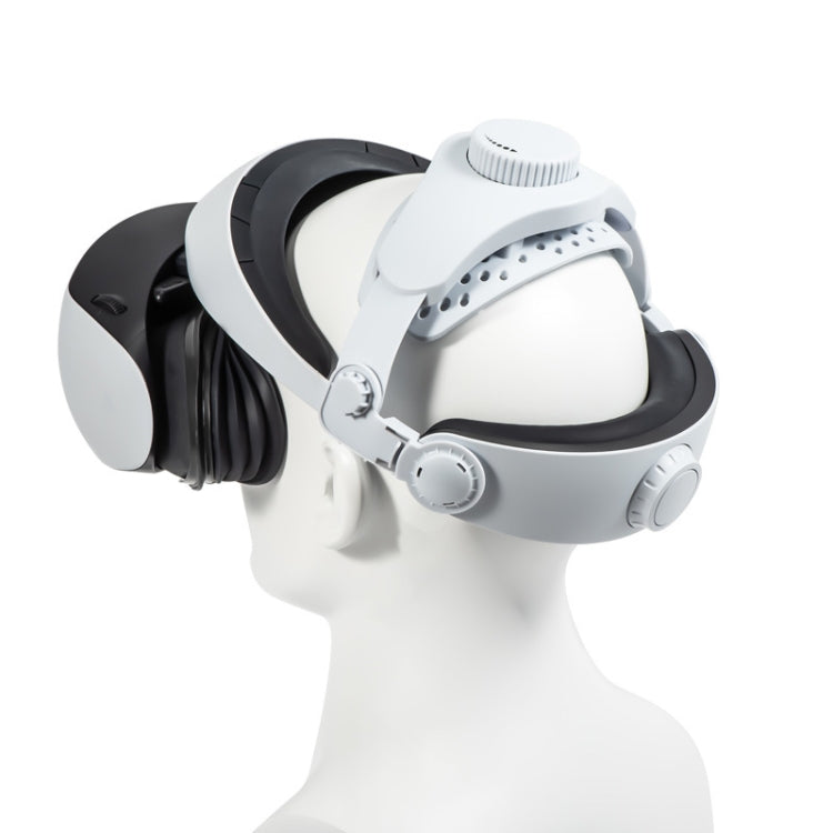 DEVASO per PlayStation VR 2 Elite Fascia per la testa antiscivolo comoda e leggera, For PlayStation VR 2 ABS