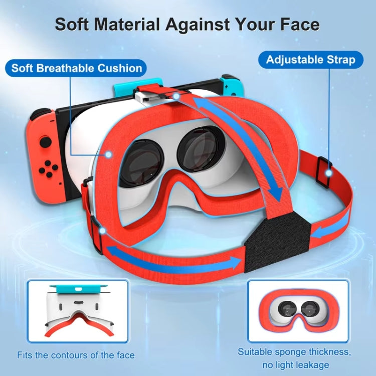 DEVASO compatibile con Switch / Switch OLED Gaming Console Occhiali VR, 1127225