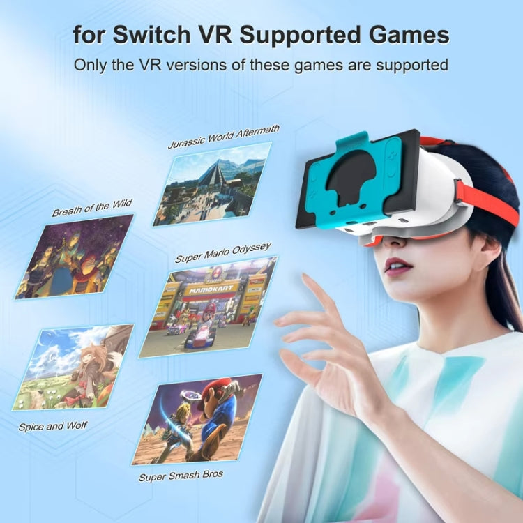 DEVASO compatibile con Switch / Switch OLED Gaming Console Occhiali VR, 1127225