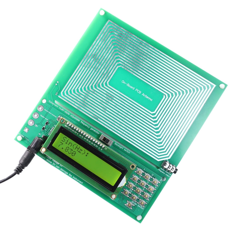 Generatore di segnale a onda Schumann da 0,001 Hz a 200 kHz, 7,83 Hz, modulazione di frequenza sinusoidale pura DDS, ZK-001