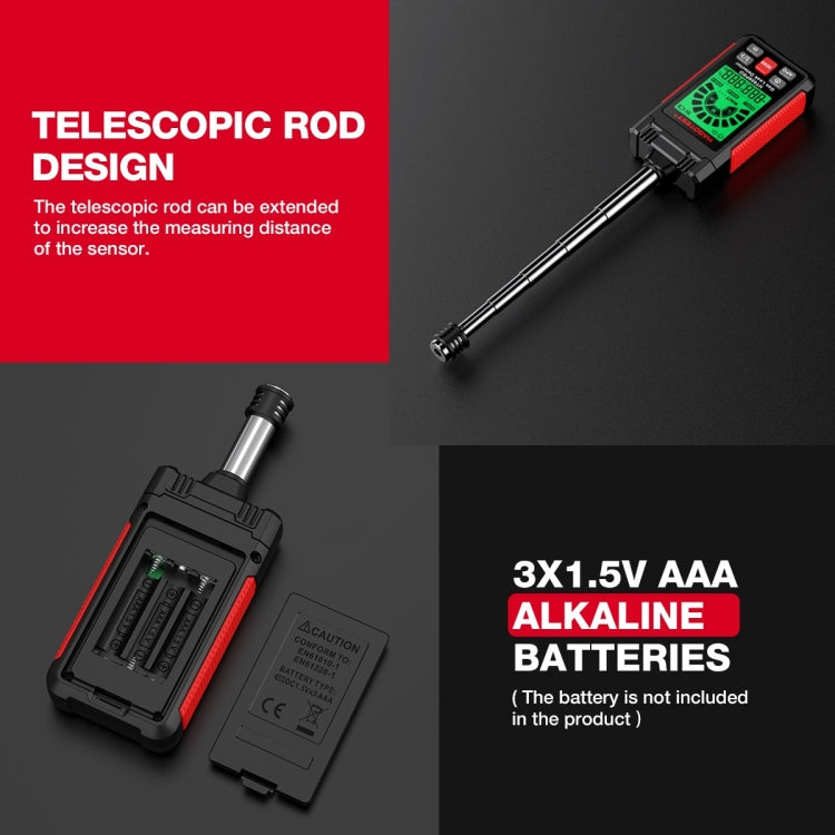 Rilevatore di perdite di gas metano combustibile HABOTEST, HT609PRO