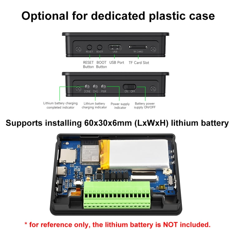Scheda di sviluppo LCD touch Waveshare ESP32-S3 da 4,3 pollici 800×480, 4.3-inch without Case, 4.3-inch with Case