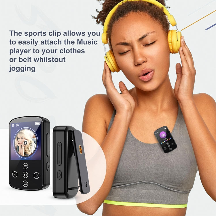 Lettore musicale MP3 Bluetooth HIFI Sport Clip Touch Screen MP4, No TF Card, 8GB, 16GB, 32GB, 64GB, 128GB