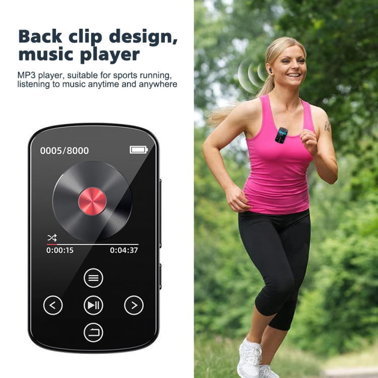 Lettore musicale MP3 Bluetooth HIFI Sport Clip Touch Screen MP4, No TF Card, 8GB, 16GB, 32GB, 64GB, 128GB