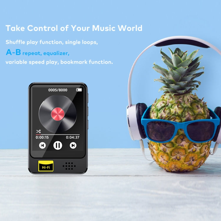 Lettore musicale MP3 / MP4 Bluetooth Radio Riproduzione e-book Walkman, No TF Card, 8GB, 16GB, 32GB, 64GB, 128GB
