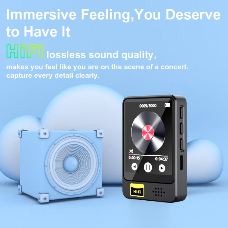Lettore musicale MP3 / MP4 Bluetooth Radio Riproduzione e-book Walkman, No TF Card, 8GB, 16GB, 32GB, 64GB, 128GB