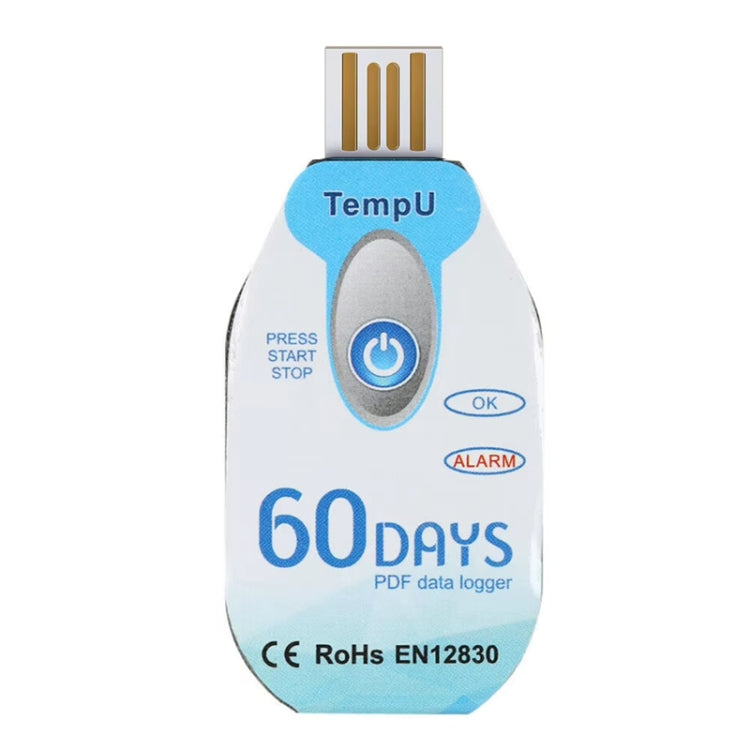 Registratore di temperatura monouso TempU per veicoli di trasporto a catena del freddo, 30 Days, 60 Days, 90 Days