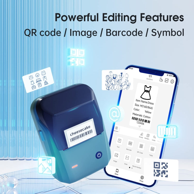 Stampante termica portatile Bluetooth per etichette adesive NIIMBOT