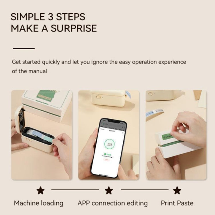 Stampante per etichette intelligente portatile e portatile NIIMBOT