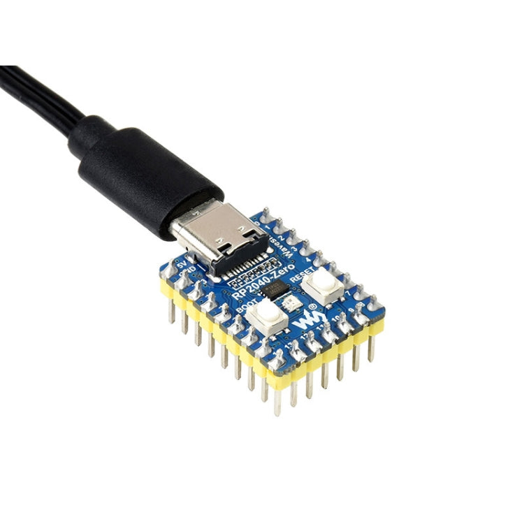 Scheda MCU Waveshare Pico-Like basata su Raspberry Pi RP2040, Zero, Zero-M
