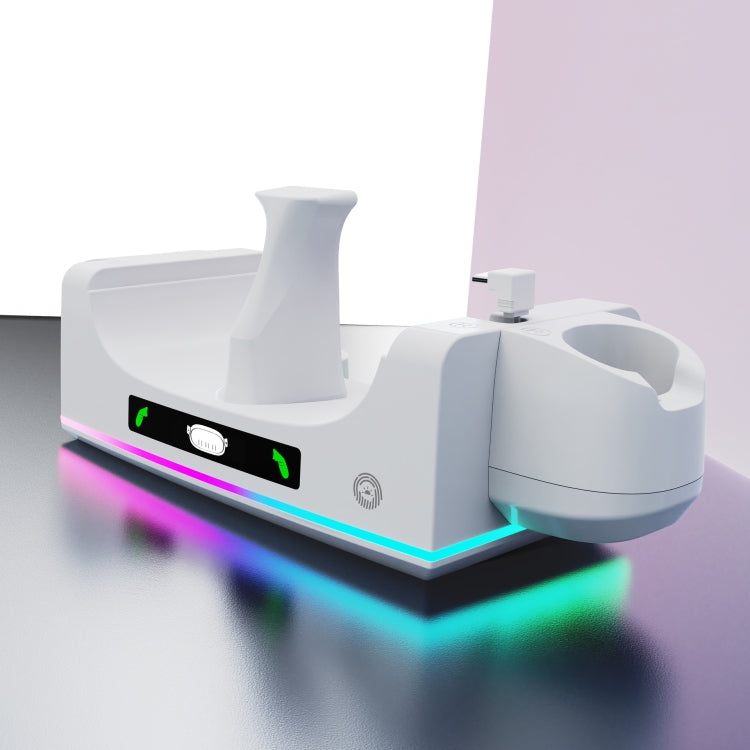 Supporto da parete per ricarica con supporto universale per VR iplay con illuminazione RGB, HBV-Q18