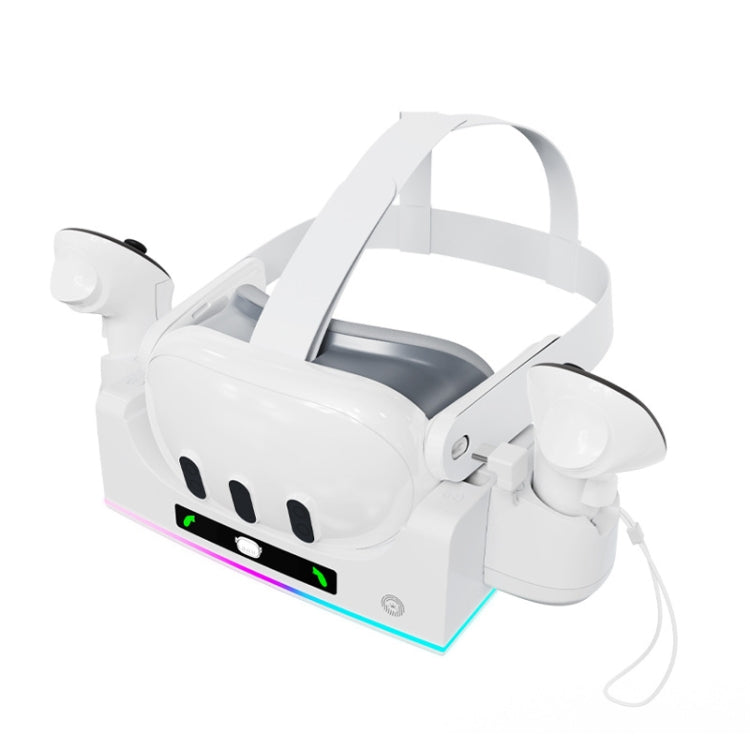 Supporto da parete per ricarica con supporto universale per VR iplay con illuminazione RGB, HBV-Q18