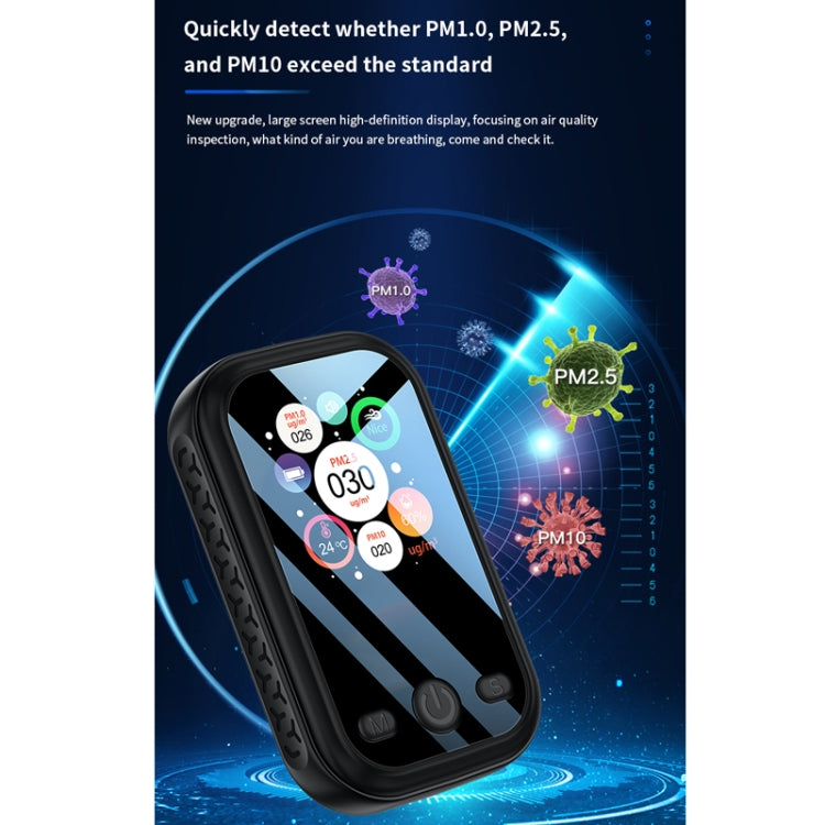 Rilevatore di umidità della temperatura della qualità dell'aria della polvere di foschia, D9 Black, D9 White