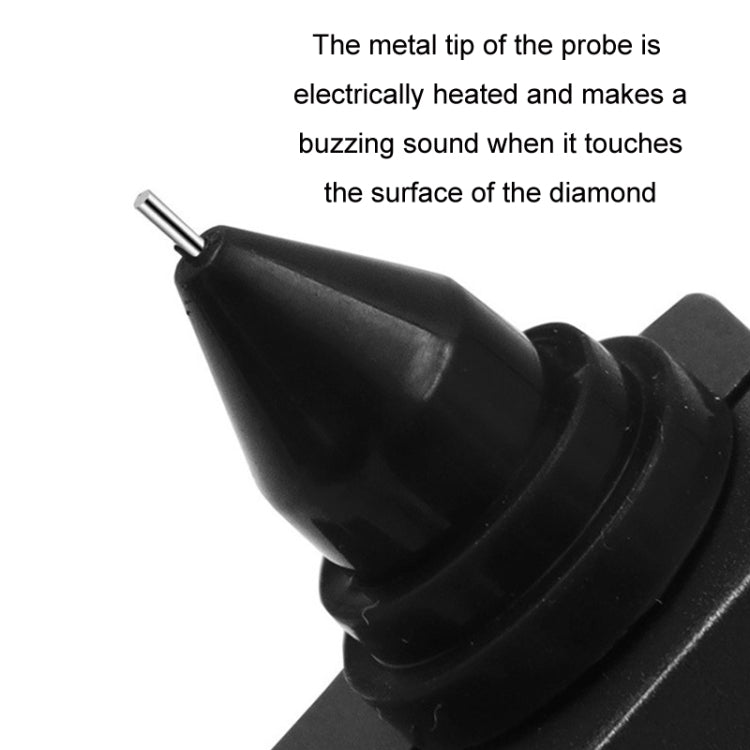 Misuratore di conduttività termica Penna di prova del diamante Strumento di identificazione della durezza dei cristalli, Diamond Test Pen