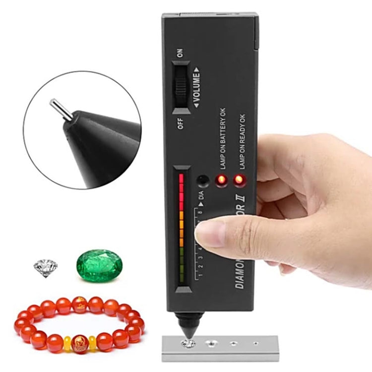 Misuratore di conduttività termica Penna di prova del diamante Strumento di identificazione della durezza dei cristalli, Diamond Test Pen
