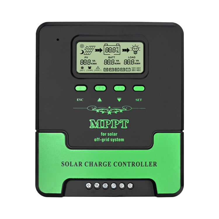Regolatore solare di identificazione dell'illuminazione intelligente MPPT 12V/24V 60A, CM-D60, CM-D50