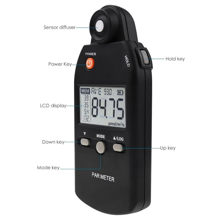 Spettrometro portatile a flusso luminoso e luce visibile Radiometro