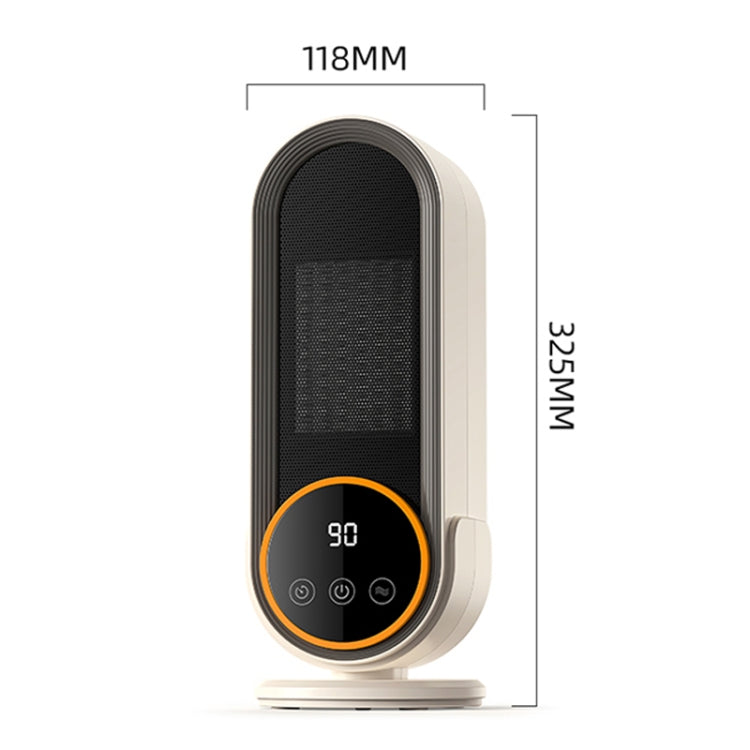 Riscaldatore elettrico intelligente da tavolo con riscaldamento in ceramica PTC E68 da 1200 W, EU Plug, US Plug, UK Plug