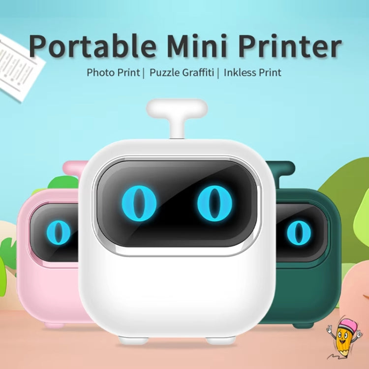 Stampante termica portatile Mini HD Bluetooth Studente Errore Titolo Nota Foto Stampa Etichettatrice Fotocamera