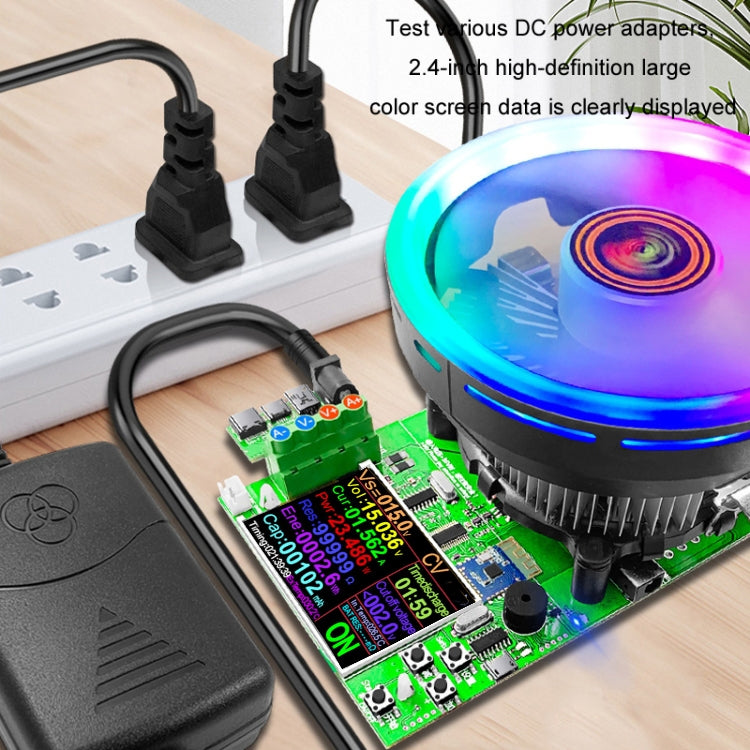 ATORCH Tester di invecchiamento del carico di scarica a corrente costante regolabile e controllato digitalmente, spina USA