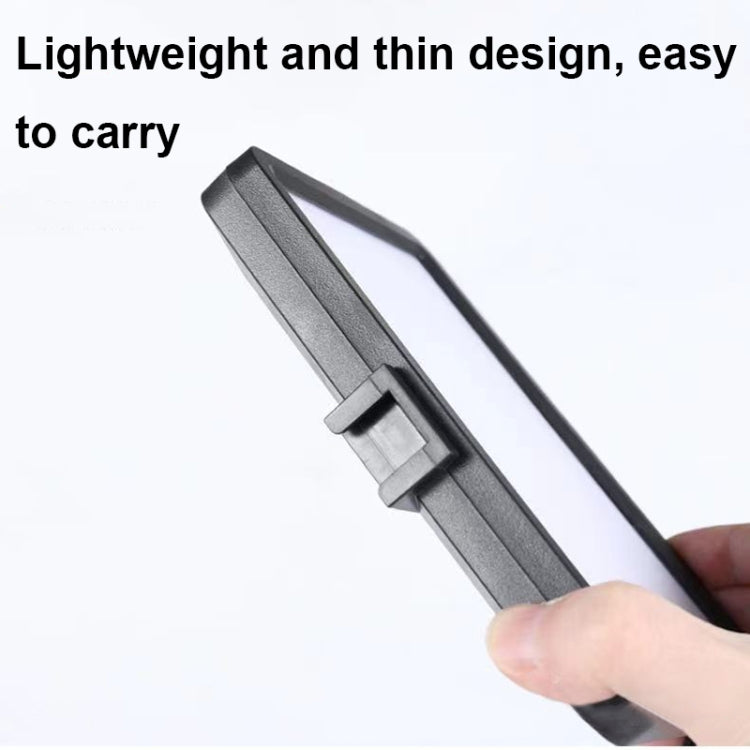 Desktop Live Square Beauty Fill Light, 6-inch Light + Gimbal + Telescopic Tripod, 8-inch Light + Gimbal + Telescopic Tripod