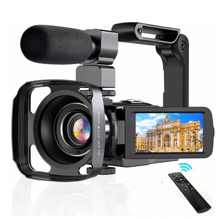 Videocamera digitale 4K, touch screen IPS da 3 pollici, zoom digitale 18X, videocamera WiFi da 56 MP, Standard, Set 1, Set 2, Set 3