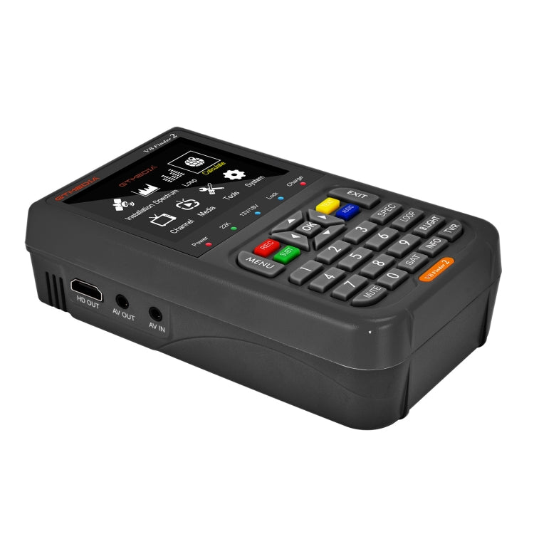 GTMedia Full HD Digital Satellite Finder con schermo LCD da 3,5 pollici