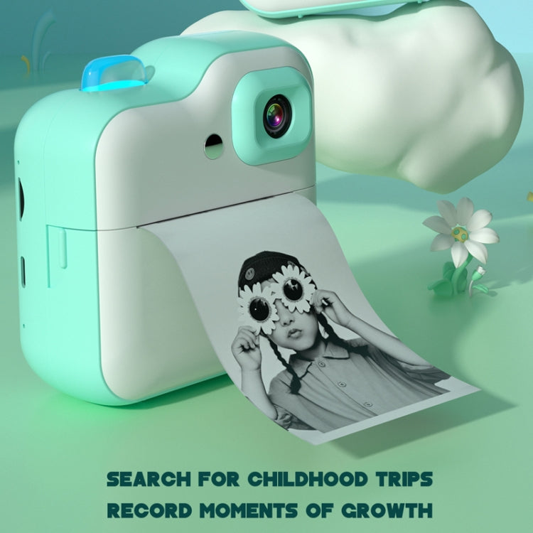 Q6 Kids Digital Camera Mini Instant Print Camera Toy Wireless HD Print Photo Gift