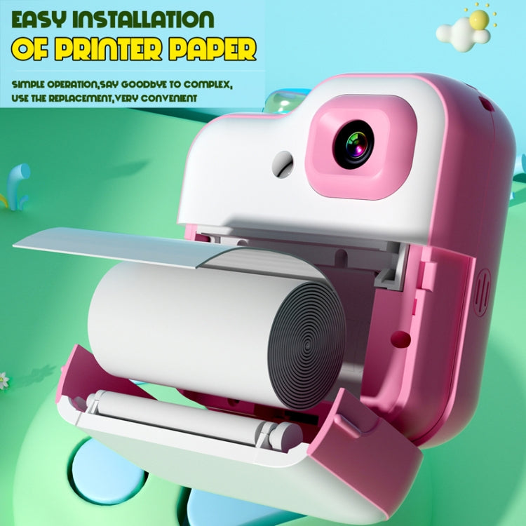 Q6 Kids Digital Camera Mini Instant Print Camera Toy Wireless HD Print Photo Gift