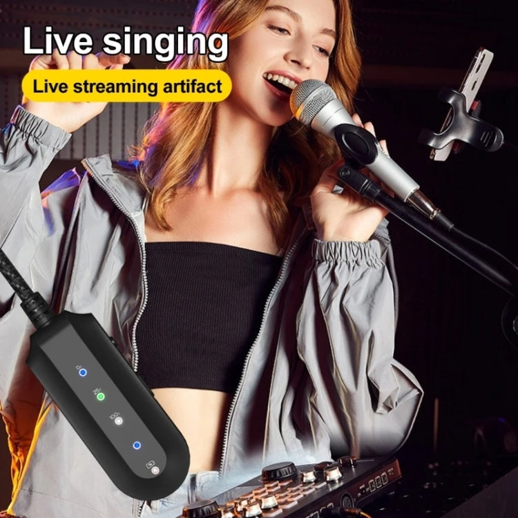 T300 Singing Practice Processore vocale dal vivo Ricevitore Bluetooth, T300