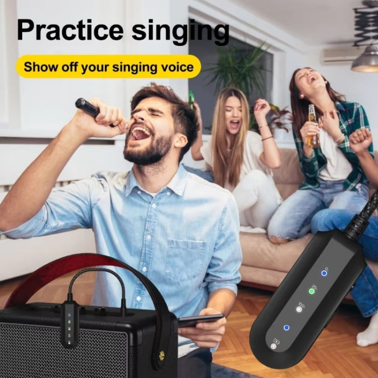 T300 Singing Practice Processore vocale dal vivo Ricevitore Bluetooth, T300