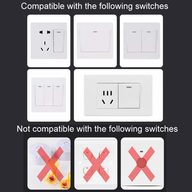 HanPai Intelligent Remote Control Home Use Nessun cablaggio Strumento di spegnimento luci pigro, Ordinary