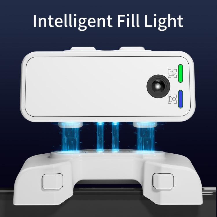 Stabilizzatore palmare Smart Gimbal anti-vibrazione a tre assi con Face Follow Shot, F11 (White), F11 (Black)