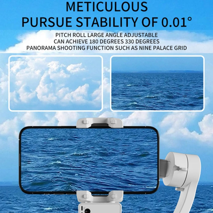 Stabilizzatore palmare Smart Gimbal anti-vibrazione a tre assi con Face Follow Shot, F11 (White), F11 (Black)