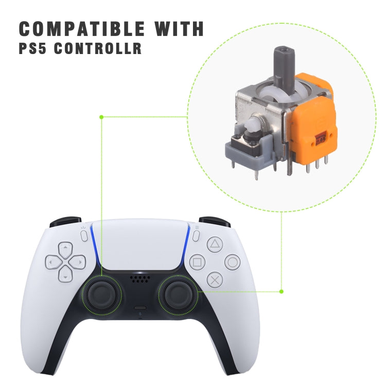 Per il controller di gioco PS5 Hall Joystick e Joystick Cap Set di accessori per la riparazione