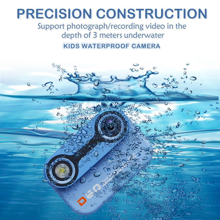 D60 3m impermeabile 2K HD 10X 2,4 pollici foto video registrazione bambini mini telecamera esterna