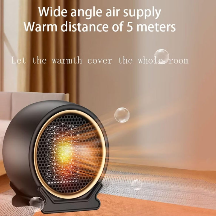 Riscaldatore da tavolo ad alta potenza a due velocità da 1800 W, riscaldatore domestico a riscaldamento rapido, EU Plug, UK Plug, US Plug