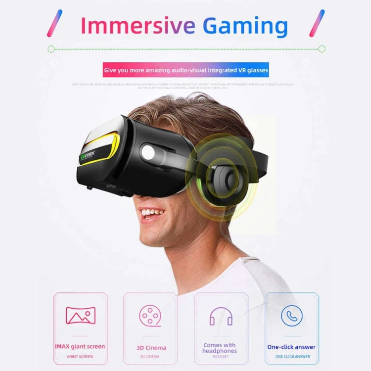 Visore per realtà virtuale VRPARK J60 Occhiali VR Cuffie integrate per un'esperienza immersiva