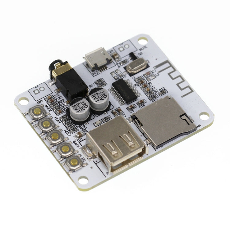 Modulo decodificatore MP3 Bluetooth Scheda ricevitore audio Decodificatore riproduzione con uscita preamplificatore scheda TF USB, Bluetooth MP3 Decoder Module