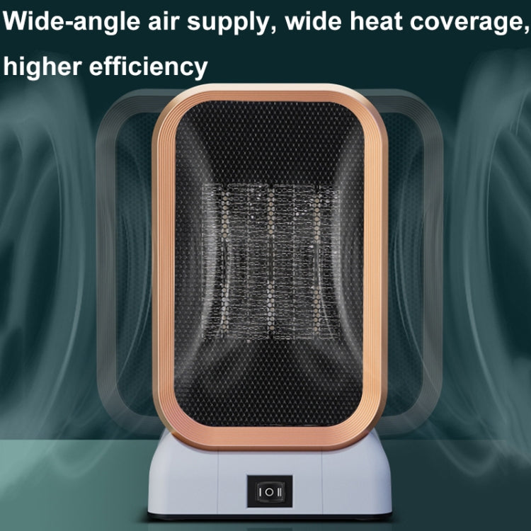 Riscaldatore domestico ad alta potenza da 1000 W, piccolo riscaldatore da tavolo in ceramica PTC, EU Plug, UK Plug, US Plug