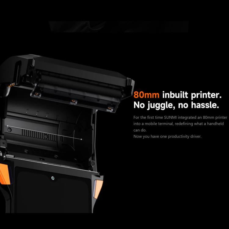 SUNMI V2s PLUS registratore di cassa portatile con stampante da 80 mm terminale mobile intelligente, 2+16G Standard, 3+32G Scanner