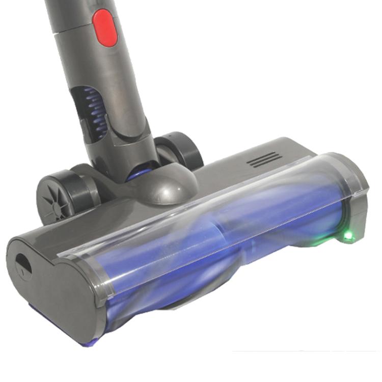 Per aspirapolvere Dyson V7 / V8 / V10 / V11 / V15 Spazzola anti-impigliamento a trasmissione diretta con luce verde, Anti-entanglement Brush Head